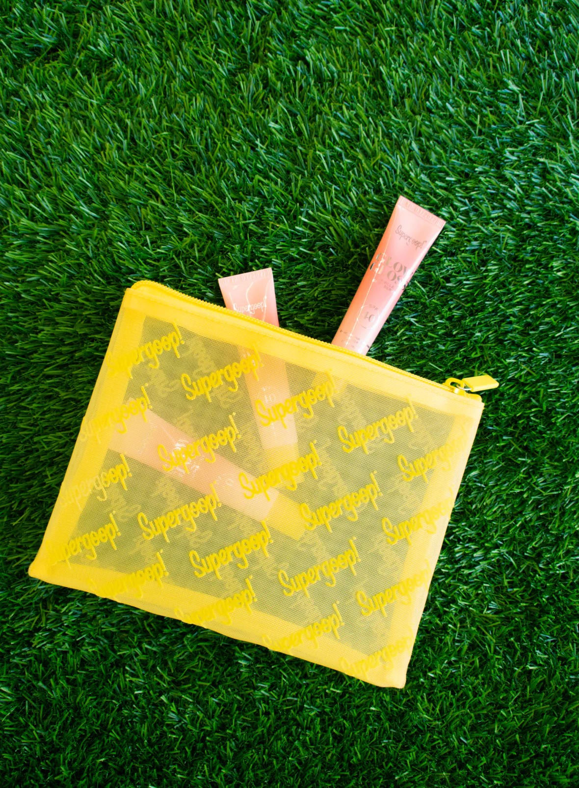 Supergoop! Mesh Zip Pouch Bag - Image 6
